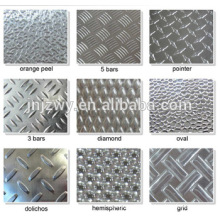 Jinzhao top value aluminium checkered plate 1100 3003 5052